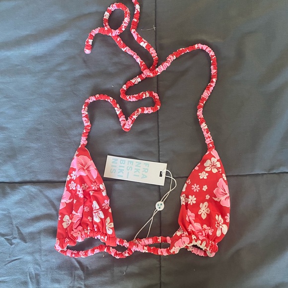 Frankie's Bikinis Swim Nwt Frankies Bikinis Hope Halter Top In